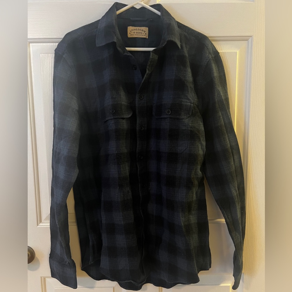 LONGJOHN & SONS TALL HEAVY FLANNEL SHIRT